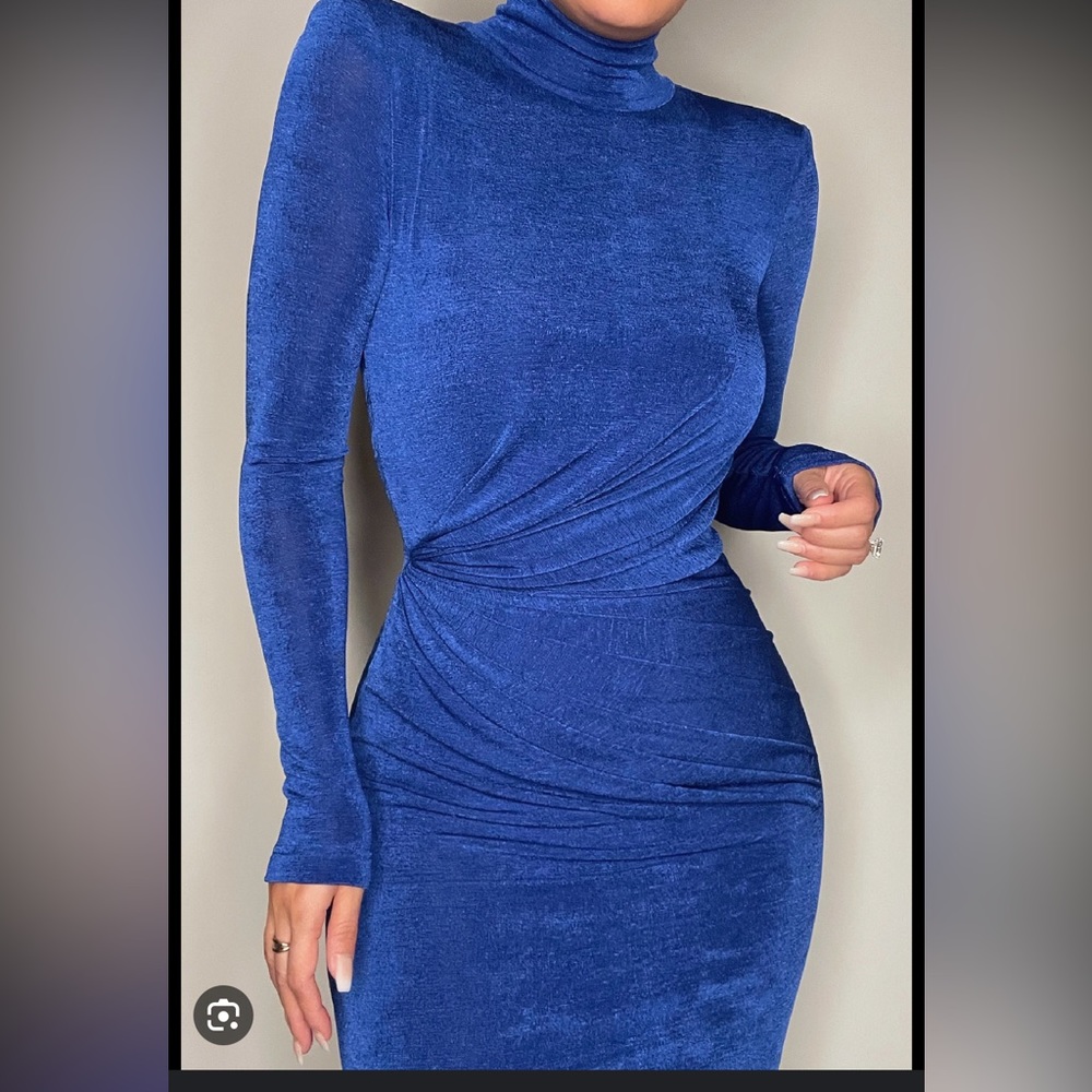 KARA MOCK NECK DRESS
